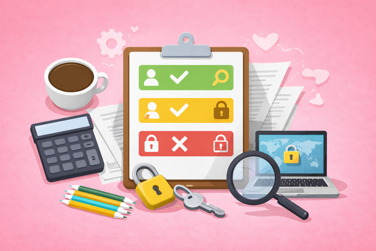 権限ごとの操作制限